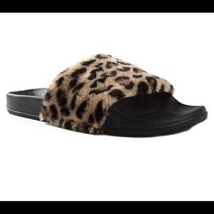 Cheetah Slippers